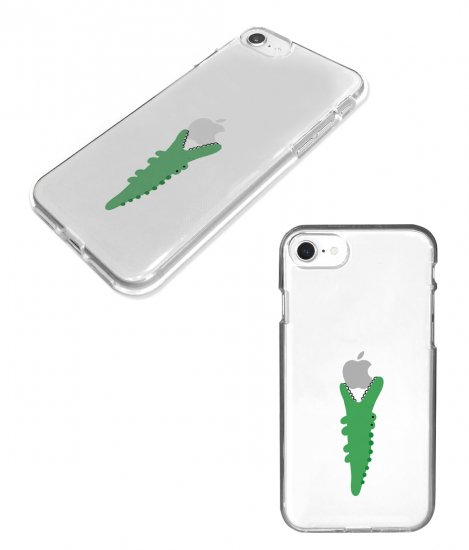 Rakuten - 国内正規品 AKAN iPhone 13 mini クリアケース モグモグワニ 透明TPUケースに可愛いイラストが入ったケース AK20956i13MN