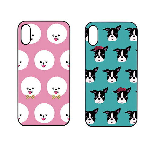 Rakuten - ＜Dparks（ディーパークス）＞【iPhone X/XS 5.8インチ】 ブラックケース Fashionable Dog ユーモアあるユニークなイラストが描かれてます DS10393i8 DS10394i8
