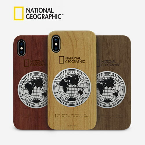 National Geographic CZXiyiPhone X/XS 5.8C`z Metal-Deco Wood Case 130NLO_ꂽVR؃P[X NG12961iX NG12962iX