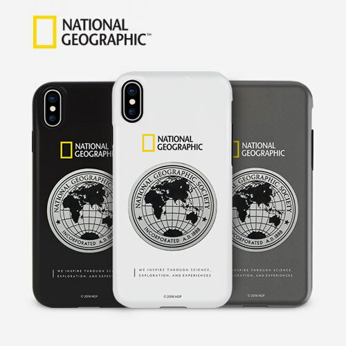 National Geographic 饤󥹾ʡiPhone X/XS 5.8 Global Seal Metal-Deco Case 130ǯǰ뤬줿 NG12964iX NG12965iX