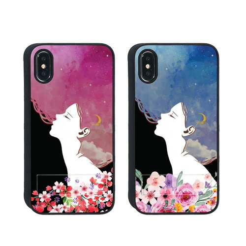 Rakuten - ＜Dparks＞【iPhone X/XS 5.8インチ】 spirit case フラワードリーム スタンド機能、カード収納、コーナーの保護機能など機能の多い便利なケース DS14791i58
