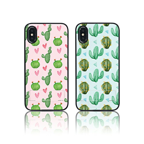 Rakuten - ＜Dparks＞【iPhone X/XS 5.8インチ】 spirit case まるまるサボテン スタンド機能、カード収納、コーナーの保護機能など機能の多い便利なケース DS14793i58
