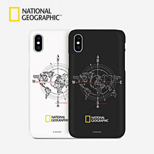 Rakuten - ＜National Geographic 公式ライセンス商品＞【iPhone XS Max 6.5インチ】 Compass Case Double Protective コンパス(方位磁針）の柄 NG14153i65 NG14154i65