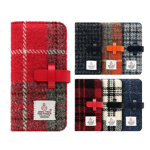 Rakuten - ＜SLG Design＞【iPhone XR 6.1インチ】 手帳型 Harris Tweed Diary 高級感あるハリスツイードと天然牛革とのコンビがワンランク上ケース SD13715i61 SD13716i61