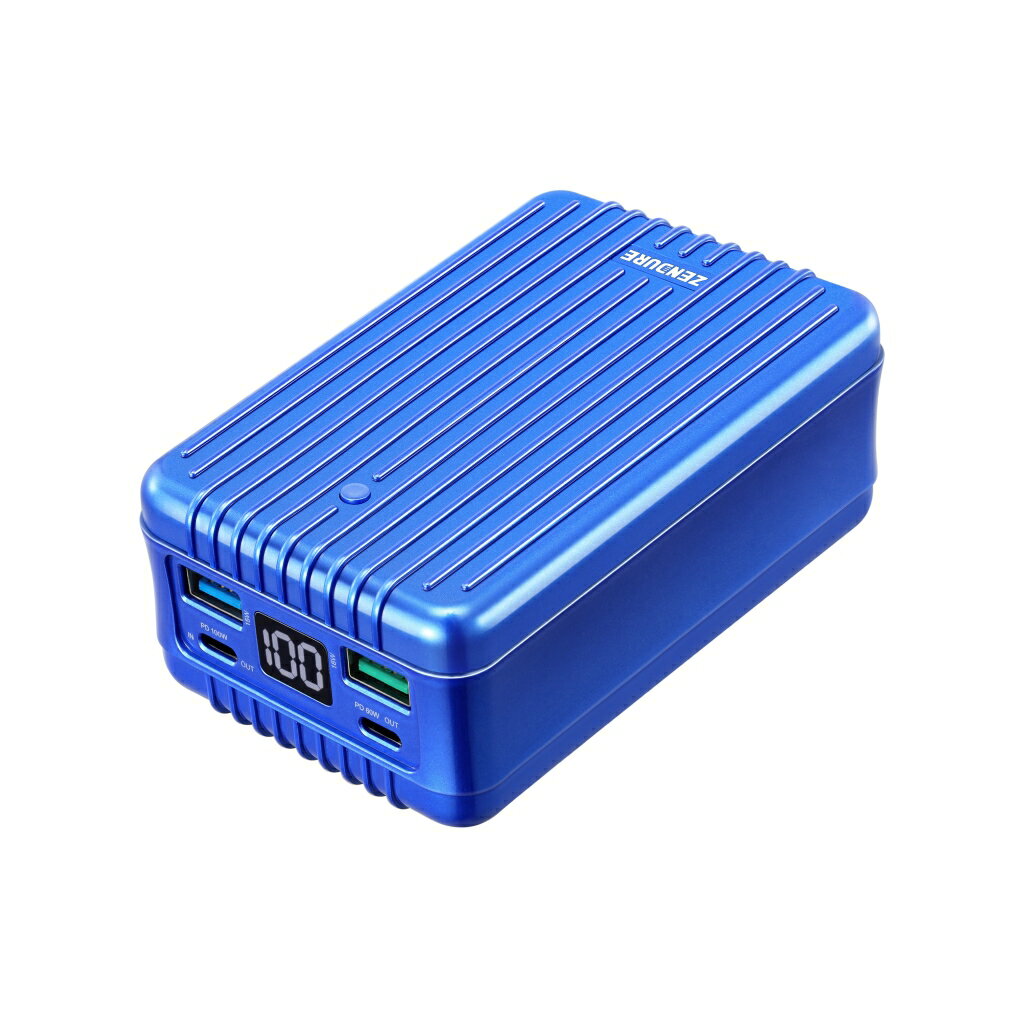  ZENDURE ǥ奢 ХХåƥ꡼ SuperTank Polymer 26,800mAh 5A Ϻ100W USB-C PowerDelivery 2֤ǽŲǽ ZDA8PDP SuperTank