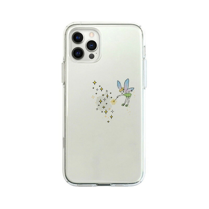 Rakuten - Dparks ディーパークス　【iPhone 11 Pro Max 6.5インチ】 タイニーフェアリー ソフトクリアケース 透明TPUケースに可愛いイラストが入ったケース DS17292i65R DS17293i65R