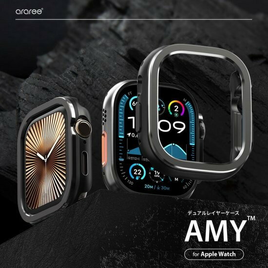 Rakuten - 国内正規品 araree Apple Watchケース AMY デュアルレイヤーケース