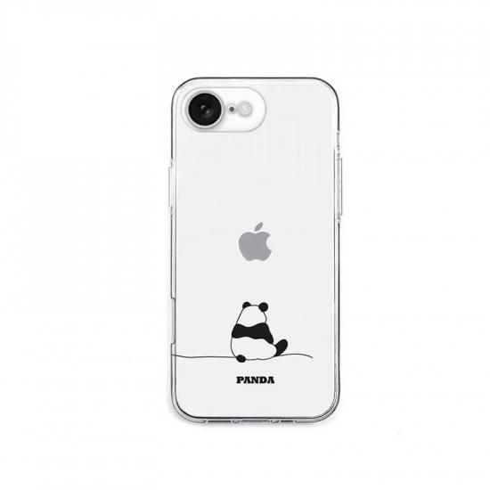 Rakuten - 国内正規品 AKAN iPhone 16e/17eケース パンダ ソフト クリアケース透明カバー エイカン 変色しにくいUVプリント