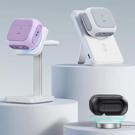 ���������� ESR AirPods Pro 3������ ORBIT MagSafe�����б��ϥ��֥�åɥ����� �����TPU�ȹż��ʥݥꥫ���ܥ͡��Ȥ���Ź�¤ ���ȥ�å��դ�