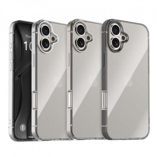 Rakuten - 国内正規品 motomo iPhone 17ケース METAL CASE バンパー風 アルミニウム TPU 二重構造透明 背面カバー モトモ