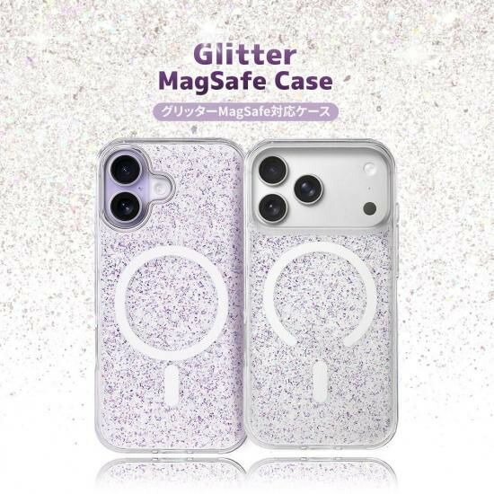 国内正規品 Design Skin iPhone 17 iPhone 17 Pro MagSafe対応 グリッターケース キラキラ スマホケース アイホンカバー デザインスキン