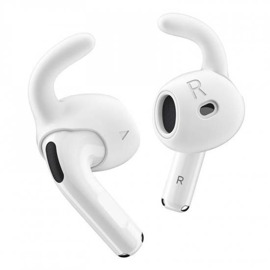 国内正規品 KeyBudz AirPods Pro 3専用 イヤーフック やわらかでしっかりフィット 専用ポーチ付き
