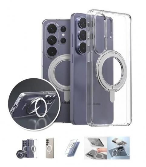 Rakuten - 国内正規品 araree アラリー Galaxy S26 Ultra 360°回転 リングスタンド付き Qi2 &MagSafe対応 DUPLE M STAND 米軍MIL規格 カバー