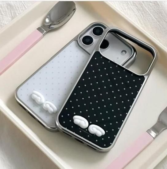 Rakuten - 国内正規品 Nineteenfriday iPhone 17 / 17 Pro / 17e / 16e 3Dエンジェルウィング MagSafe対応 グロッシーケース ナインティーンフライデー