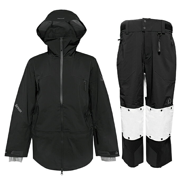 ID one SKIWEAR MOGUL3L Set BK / BK ブラック 25-26