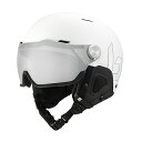 送料無料 bolle (ボレー) ヘルメット MIGHT VISOR PREMIUM MIPS 21-22 マットホワイト マイトバイザープレミアム ミップス ボレー bolle 32103-32104