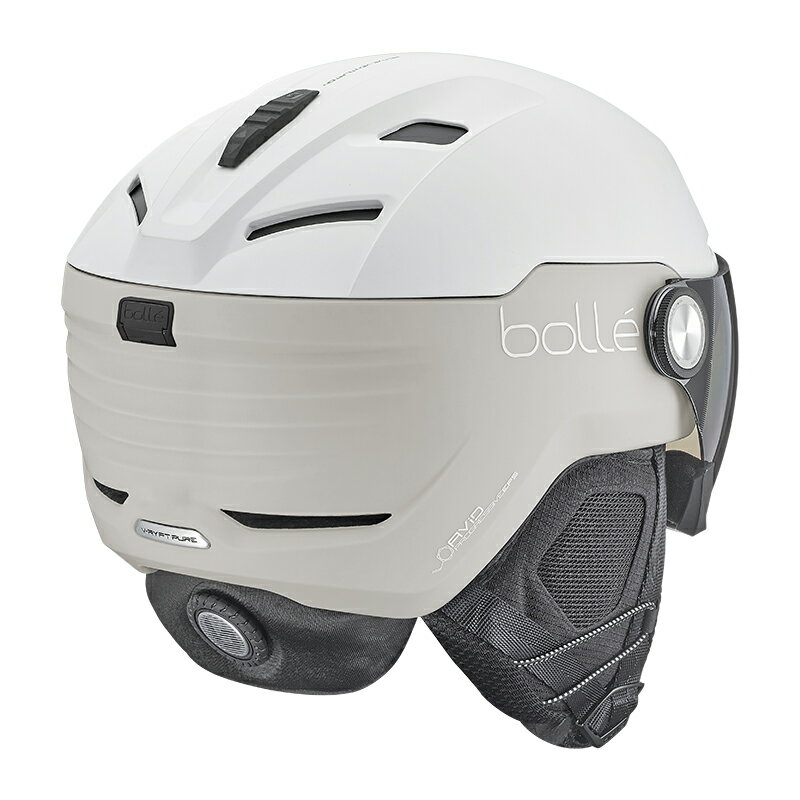 送料無料 bolle (ボレー) ヘルメット　V-RYFT PURE 　23-24モデル 　ブイ ライフト ピュア／マットパール　BH180011　調光バーザー 2