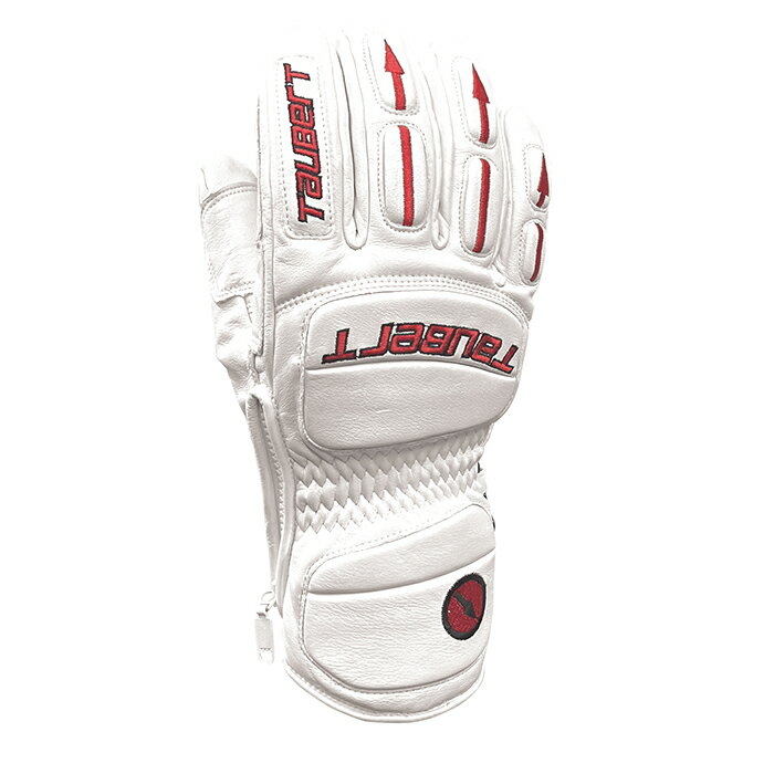 25-26モデル TAUBERT(トーバート) スキーグローブ COMP コンプ ホワイト/レッド Made in JAPAN