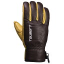 24-25モデル 日本生産 TAUBERT(トーバート) スキーグローブ Full Leather SLOPE(フルレザースロープ)カーボンブラウン Made ...