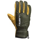 24-25モデル 日本生産 TAUBERT(トーバート) スキーグローブ Full Leather SLOPE(フルレザースロープ)オリーブ Made in J...