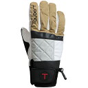 24-25 日本生産 TAUBERT(トーバート) スキーグローブ QUILT キルト ベージュ/ホワイト Made in JAPAN