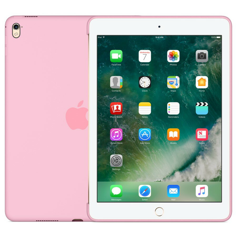 【即納】【365日毎日出荷】【アウトレット】Apple 純正 iPad Pro 9.7インチ用 シリコンケース ライトピンク Pink mm242FE/A