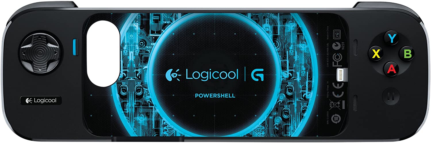 【あす楽】【365日毎日出荷】ロジクール Logicool iPhone 5/iPhone 5s/iPhone SE 第1世代/iPod touch 第5世代/iPod touch 第6世代/iPod touch 第7世代用ゲームパッド パワーシェルコントローラ + バッテリー Apple MFi認証(Made for iPhone)取得 1500mAhバッテリー内蔵 G550