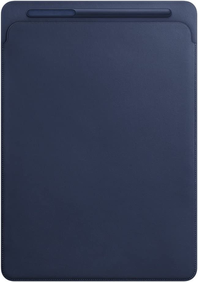 ڤڡۡ365в١ۡڥȥåȡۥåץ Apple  iPad Pro 12.9(2)/iPad Pro 12.9(1)ѥ쥶꡼ ߥåɥʥȥ֥롼 Leather Sleeve Midnight Blue MQ0T2FE/A