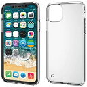 【即納】【365日毎日出荷】【アウトレット】エレコム iPhone 11 Pro max用ハイブリッドケース 耐衝撃 頑丈 エアークッションで四隅を保護 クリア...
