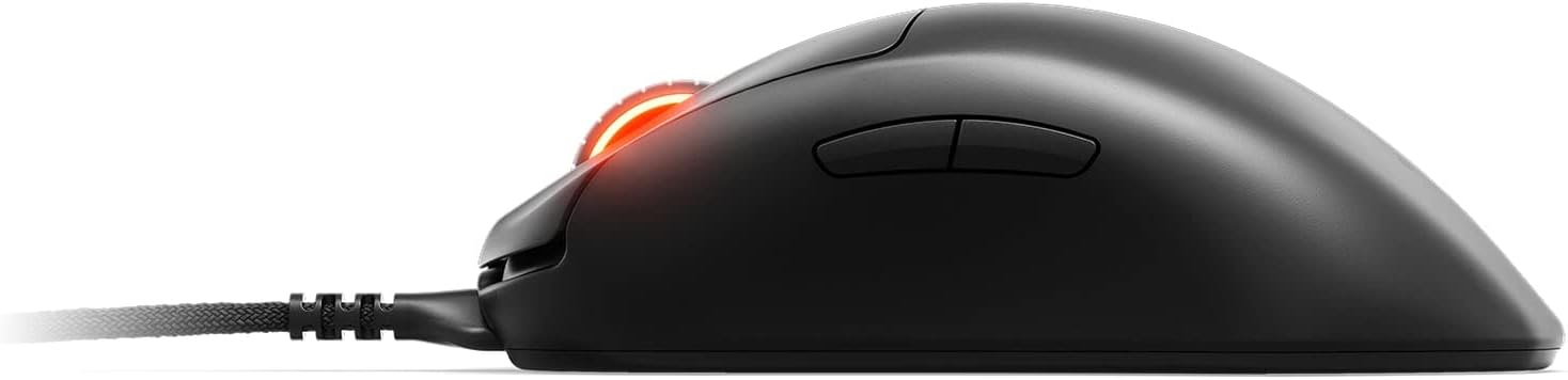 【即納】【365日毎日出荷】SteelSeries Prime+ 有線 ゲーミングマウス 内蔵OLEDディスプレイ Prestige Optical Magneticスイッチ TrueMove Pro+センサー 高速反応 エルゴノミクスデザイン カスタマイズ機能 SuperMesh ケーブル Black 62490