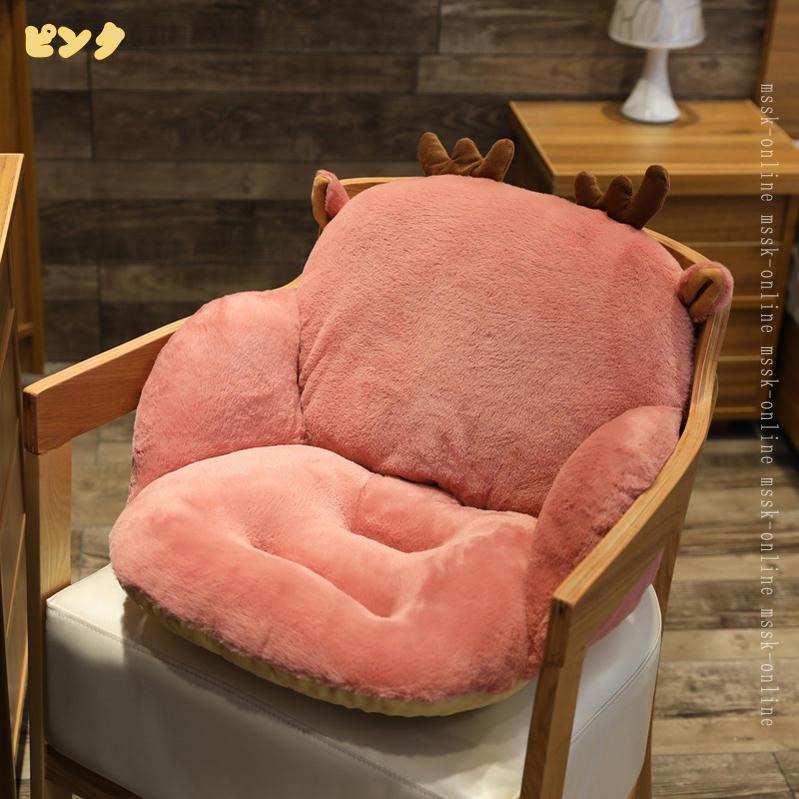 500円OFFクーポン 座椅子 クッション 座布団 背もたれ フロアクッション 折りたたみ 低反発 柔らかい 座面クッション おしゃれ 可愛い オフィス ふわふわ 夏 ひも付き 車用 椅子用 クッション 通気性 座り心地 滑り止め シートクッション mssk-online [3]