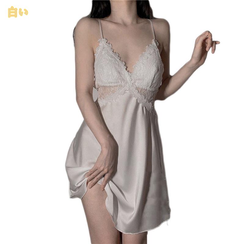 500円OFFクーポン ベビードール ランジェリー レディース ハーフスリップ 女性 レ...