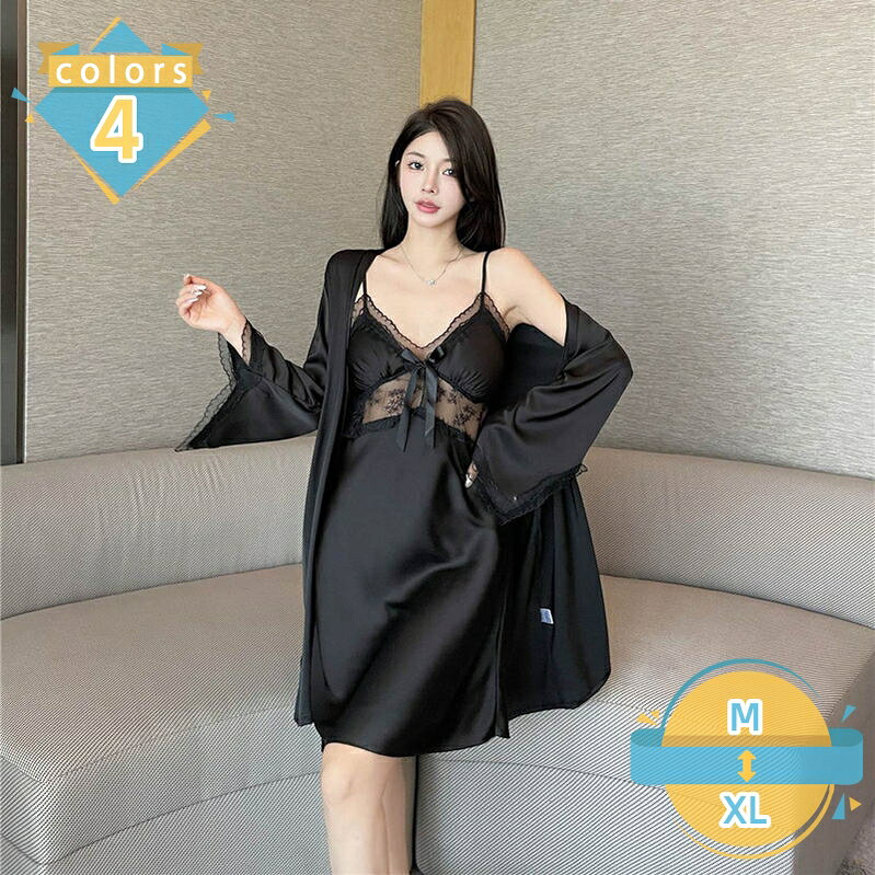 500円OFFクーポン セクシーランジェリー 過激 お洒落 キャミソール ベビードール セクシー下着 スリップ ルームワンピース サテン 部屋着 ネグリジェ セクシー パジャマ ルームウェア ナイトウェア カップ付き エレガント フェミニン 勝負下着 mssk-online
