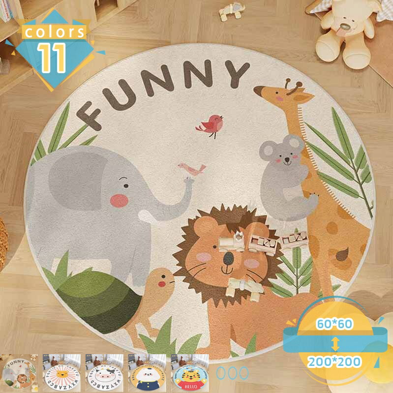 500円OFFクーポン ラグ 洗える ラグマット 北欧 円形 耐摩耗性 無地 オールシーズン おしゃれ 無地ラグ 可愛い 丸形マット カーペット 滑り止め 丸 丸型 洗濯可 可愛い シンプル リビング 部屋 一人暮らし mssk-online