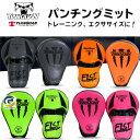 ボクシング パンチングミット 左右 セット 革製 レザー ミット 空手 キックボクシング ムエタイ テコンドー 総合格闘技 ダイエット トレーニング ジム 軽量(4)