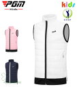【すぐ使える超お得クーポン4%&5%&6%】ゴルフベスト KIDS キッズ GOLF 蓄熱保温 ゴルフウェア 防寒 秋冬 中綿ベスト ストレッチ カジュアル 暖...
