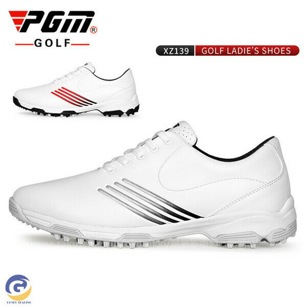 ゴルフ ゴルフシューズ ソフトスパイク レディース スパイクシューズスニーカー 靴 防水 人工皮革