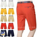 ゴルフウェア メンズ ショートパンツ ゴルフ 膝上 大きいサイズ ストレッチ 短パン おしゃれ チェック 春夏 夏用 スポーツ(4)