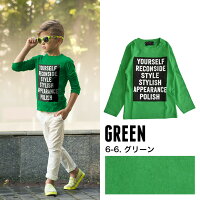 【メール便送料無料】子供服キッズTシャツ「Z-0005」男の子女の子ロンTガールズボーイズボックスロゴ天竺綿100%長袖プリント100cm110cm120cm130cm140cm150cm160cmトップスTシャツカットソー