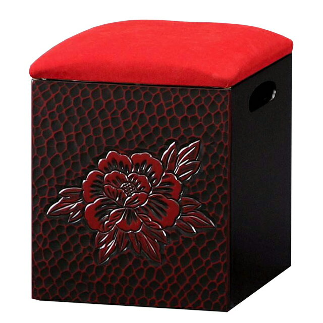 送料無料 箱イス 収納付 T5486 (290157)【KH】