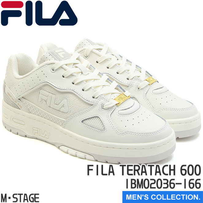 FILA ե ˡ ƥ饿å 600 եۥ磻    å 奢 Хå Хåȥ塼 FILA TERATACH 600 Gardenia/White Sand/Gardenia 1BM02036-166