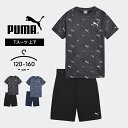 P10倍☆プーマ Tシャツ ハーフパンツ 上下セット 半袖 ジャージ キッズ ジュニア 女の子 男の子 春夏 puma セットアップ スポーツ おしゃれ Tスーツ 子供用 こども トップス ショーツ 半袖 120cm 130cm 140cm 150cm 160cm 小学生 小学校 運動会