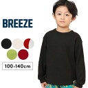 P10倍☆長袖tシャツ キッズ 男の子 女の子 100cm 110cm 120cm 130cm 140cm ジュニア 子供服 トップス 長袖Tシャツ 春秋冬 ワッフル生地 シンプル ロンT おしゃれ かわいい ブリーズ BREEZE どっちも正解 DAISUKI ロンT