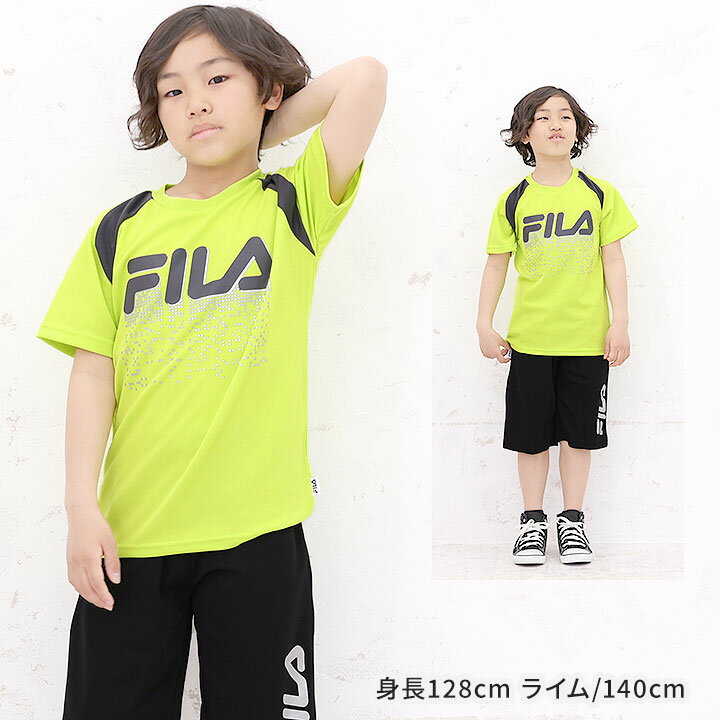 【アフターセール】サッカー 練習着 ジュニア キッズ ジャージ 半袖 上下 フィラ F...