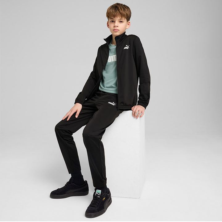 【アフターセール】プーマ ジャージ キッズ ジュニア 男の子 上下セット 120cm 130cm 140cm 150cm 160cm puma おしゃれ 春夏秋 子供用 ジャケット パンツ 小学生 小学校 中学生 中学校 運動会 体育 スポーツウェア mstore-10052236 manhattan store サンプル画像2