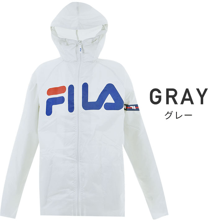 レインパーカー 自転車 レディース メンズ フィラ FILA レインウエア レインスーツ 通勤 通学 雨 梅雨 台風 雨具 カッパ 合羽 雨合羽 大人 おしゃれ ポリエステル グレー ネイビー レッド 2