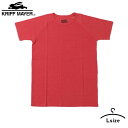 クリフメイヤー 半袖Tシャツ メンズ 無地 S M L XL クルーネック トップス インナーTシャツ KRIFFMAYER ヘビーリップル シンプル ブラック ホワイト ネイビー レッド 杢グレー アウトドア 男性 カジュアル 大人