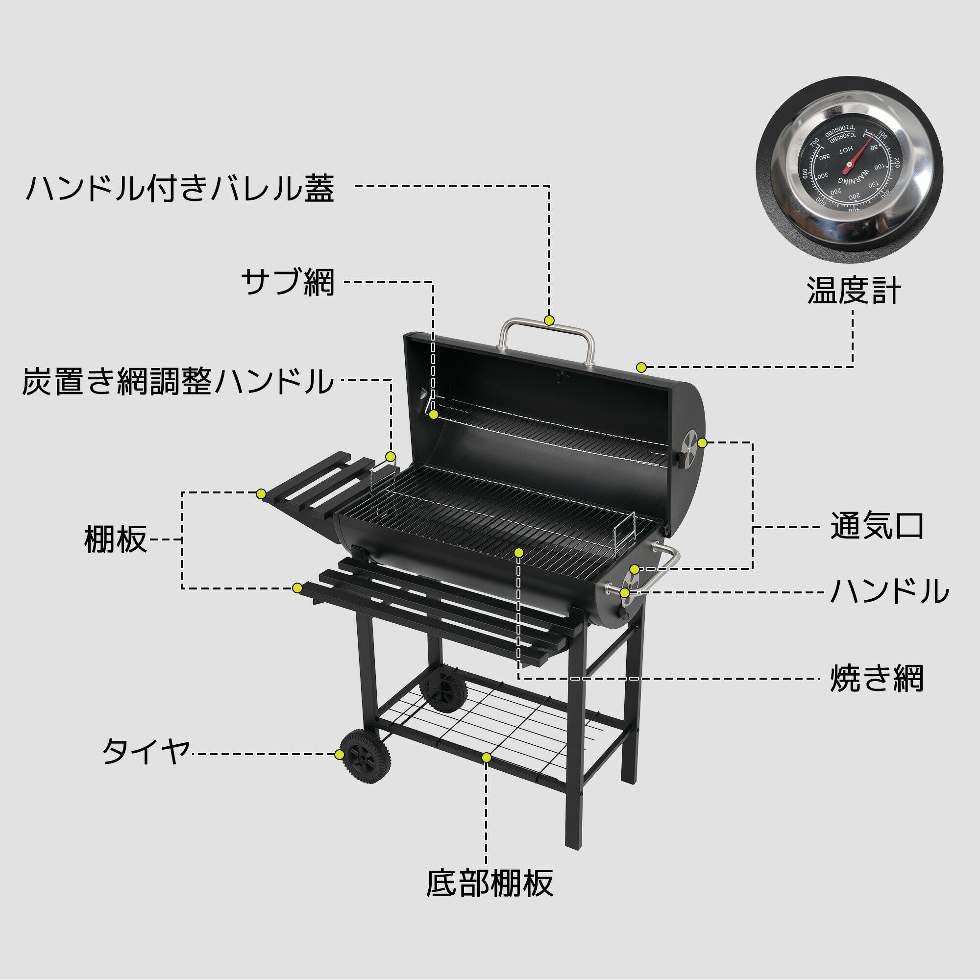 【雨よけシート追加】バーベキューコンロ バーベキューコンロ メッシュテーブル BB...