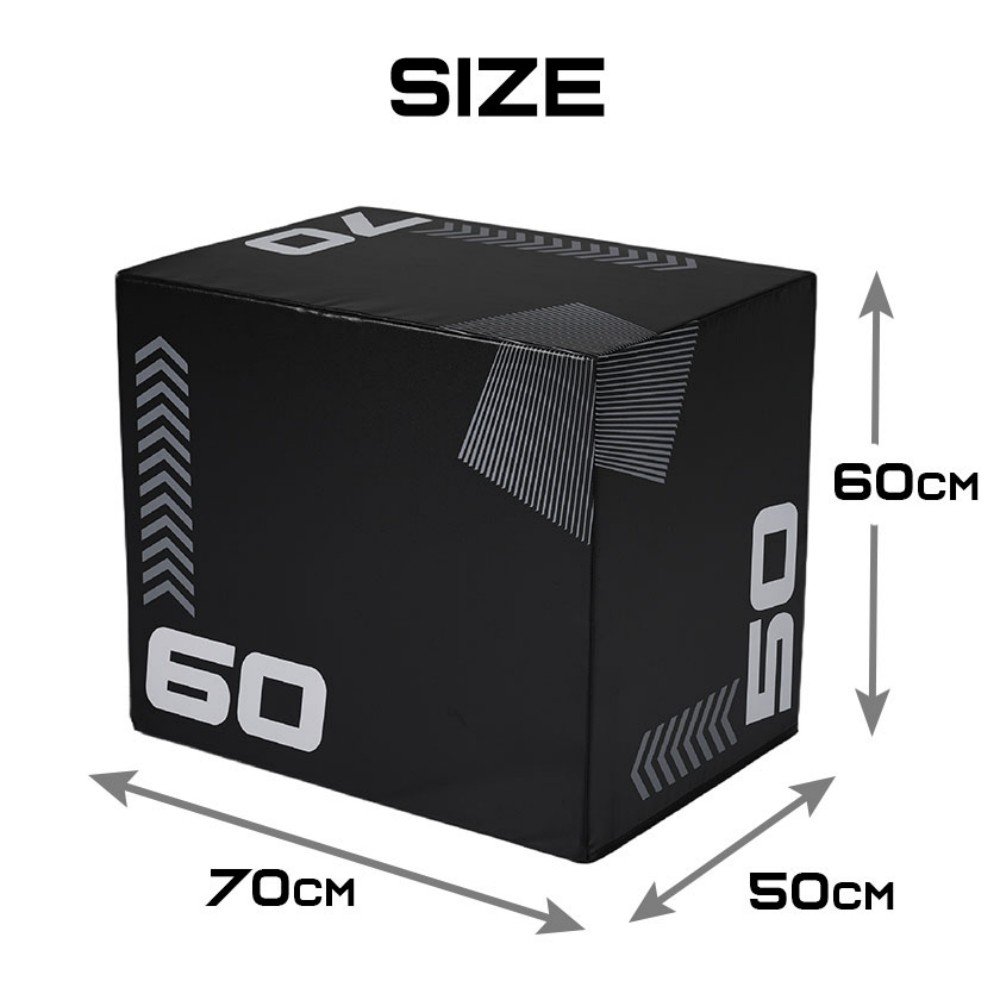 50×60×70cm プライオボックス ソフト 昇降台 跳び箱 プライオメトリクス ボックス ...