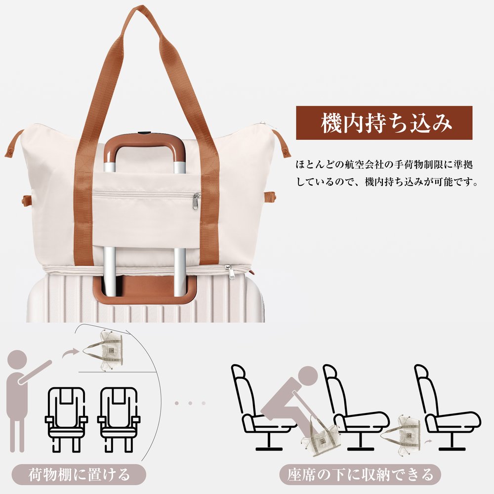 MSトレンドのスーツケース SSサイズ 機内持ち込み キャリーケース キャリーバッグ TSAロック搭載 小型 2日 3日 トートバッグ ハンドバッグ レディース バッグ 手提げ 大容量 suitcase bag｜アングル3